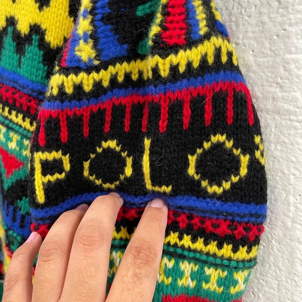 Polo Ralph Lauren Fair Isle Wool-Blend Sweater - Picture 3 of 7